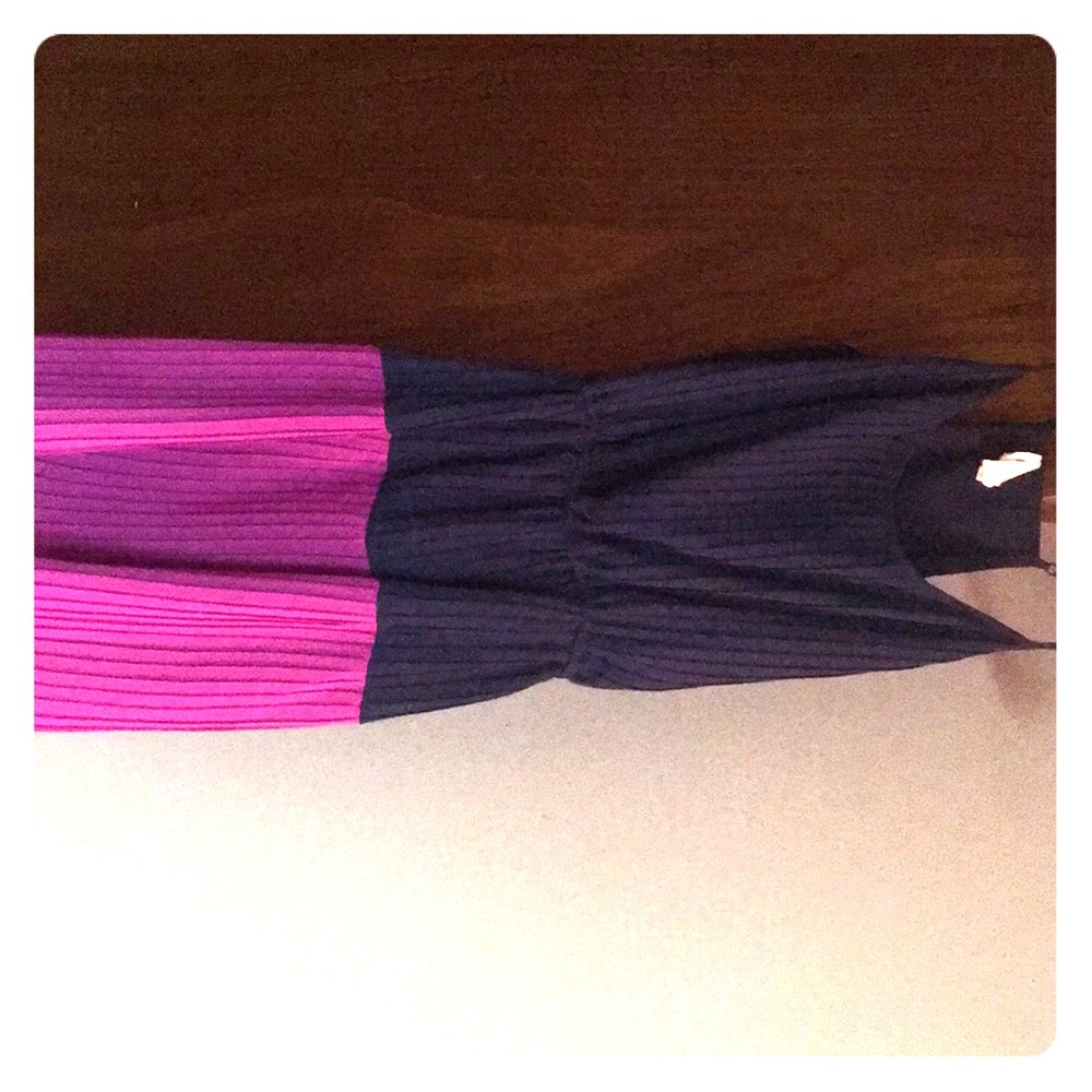 Blue & purple dress